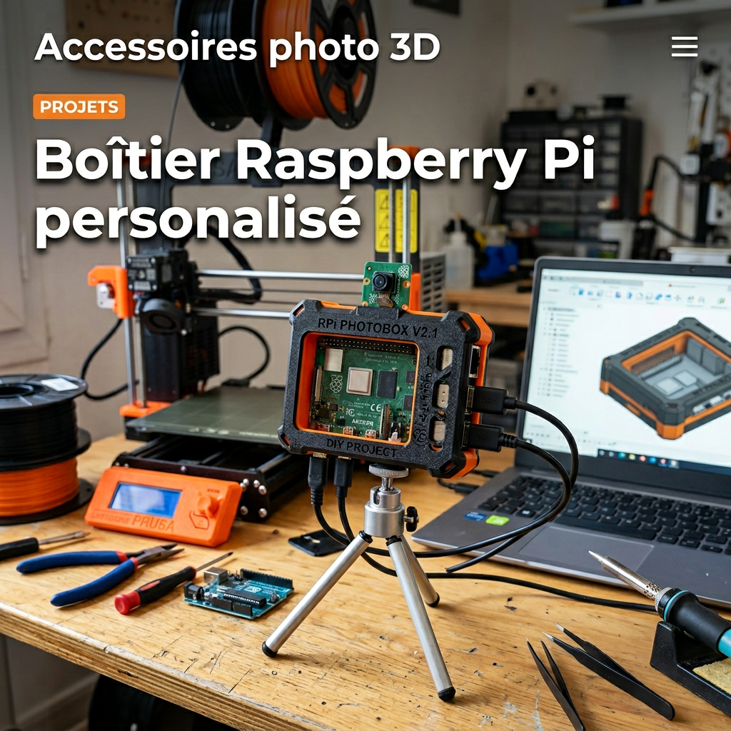 Boîtier Raspberry Pi personnalisé